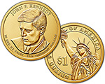 2015 John Kennedy $1 Coin