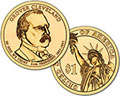 2012 Grover Cleveland $1 Coin (2nd Term)