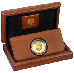 2014 50th Anniversary Kennedy Half-Dollar Gold Proof Coin 