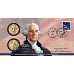 2007 George Washington First Day Coin Cover