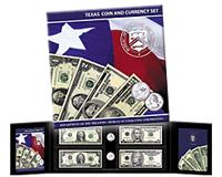 Texas Coin & Currency Set